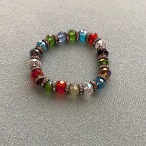 rainbow gem bracelet